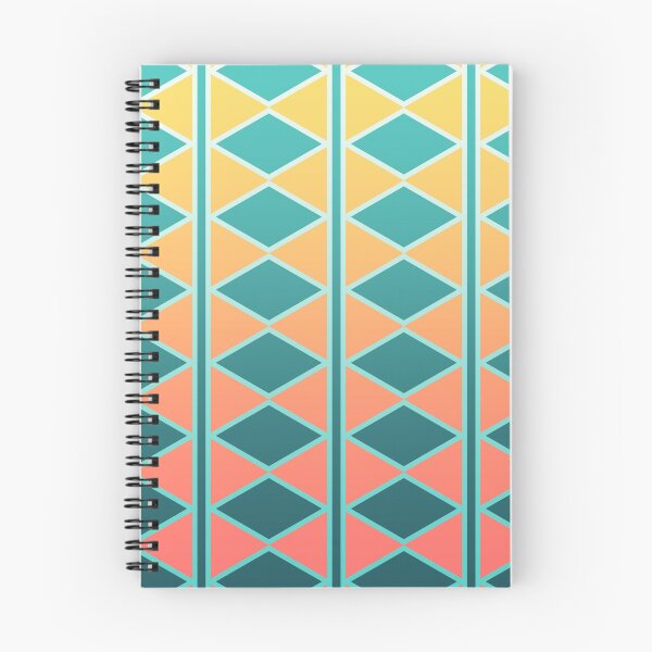 Item preview, Geometric pattern of green rhombuses designed and sold by MinEkkoArt.