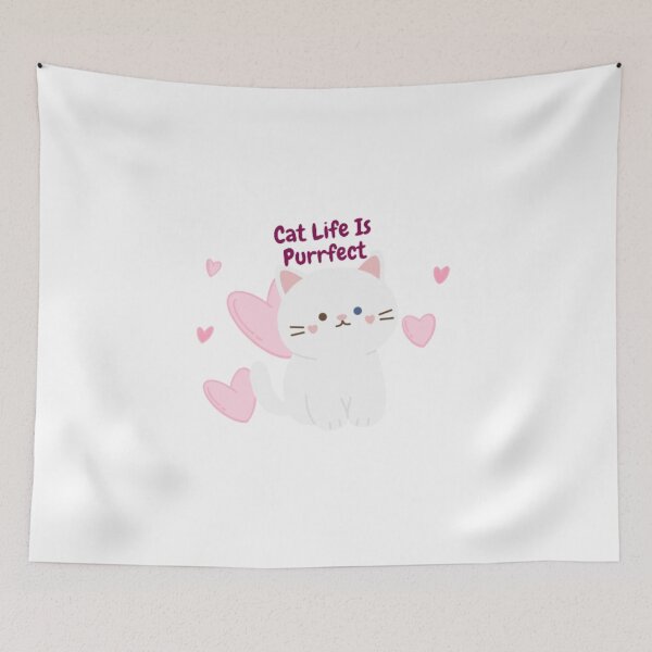 Item preview, Cat Life Is Purrfect Cat Mother, Cat Life Is Purrfect Cat Mama, Cat Life Is Purrfect Cat Quotes designed and sold by m-m-rstore.