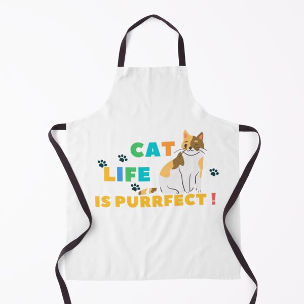 Item preview, cat life is purrfect catnip, cat life is purrfect i love cat, cat life is purrfect cat puns designed and sold by m-m-rstore.