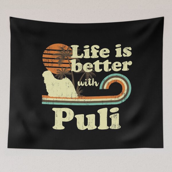 Item preview, Life is Better with Puli Vintage designed and sold by rafaeltto.