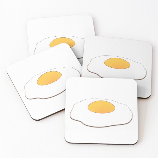Item preview, Fried egg, Sunny side up, (W) no wording designed and sold by Vaccine159.
