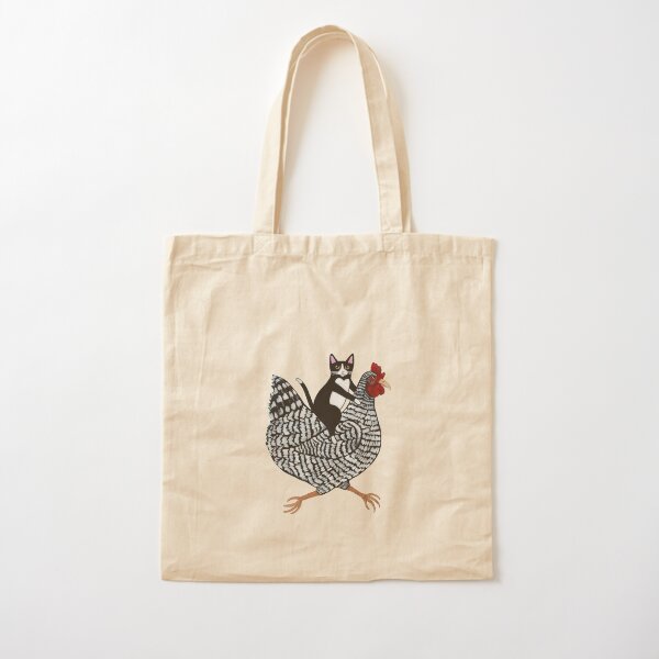 Item preview, Tuxedo Cat Chicken Ride designed and sold by KilkennyCat Art.