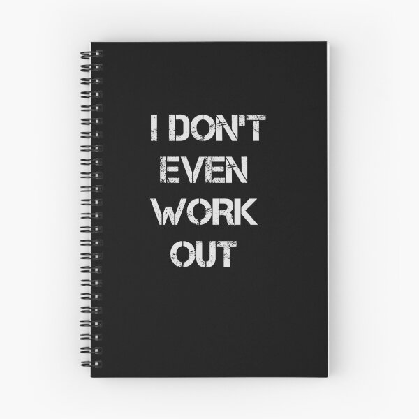 Item preview, i don't even work out  designed and sold by rachidhaz.