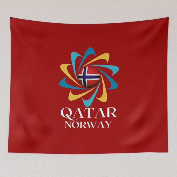 Item preview, Qatar Football soccer team Norway designed and sold by DesignsbyMona.