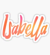 Isabella Sticker