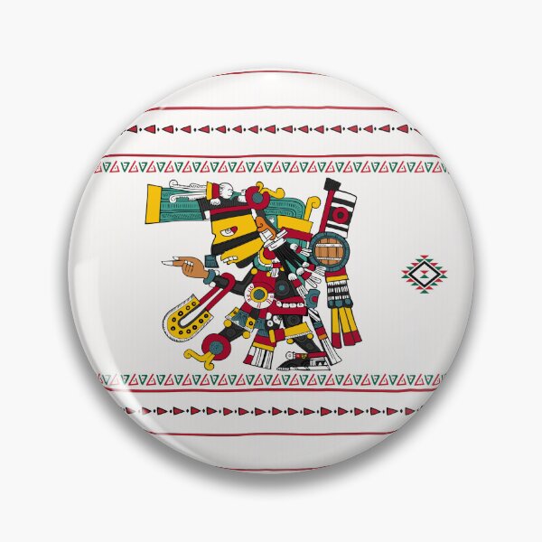 Item preview, Tezcatlipoca - Aztec Borgia Mugs designed and sold by Aztectees.