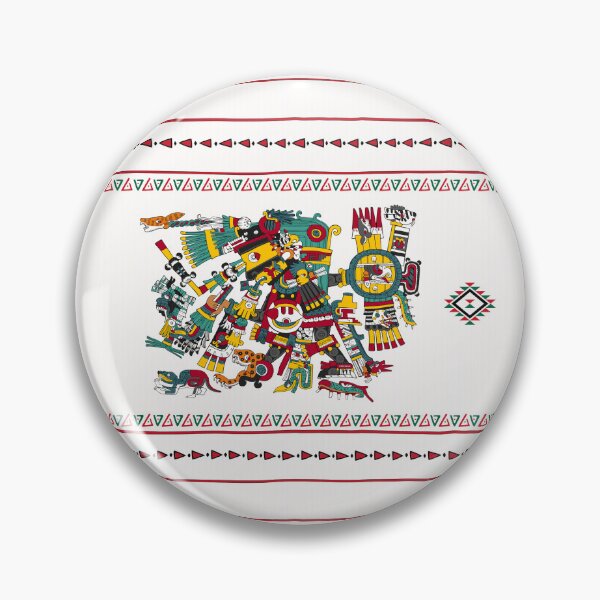 Item preview, Tezcatlipoca Days - Aztec Borgia Mugs designed and sold by Aztectees.