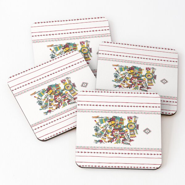Item preview, Tezcatlipoca Days - Aztec Borgia Mugs designed and sold by Aztectees.