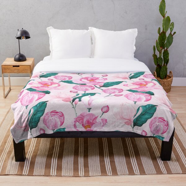 Aperçu de l'œuvre Roses aquarelles sans soudure | motif créée et vendue par OneClothesCo.