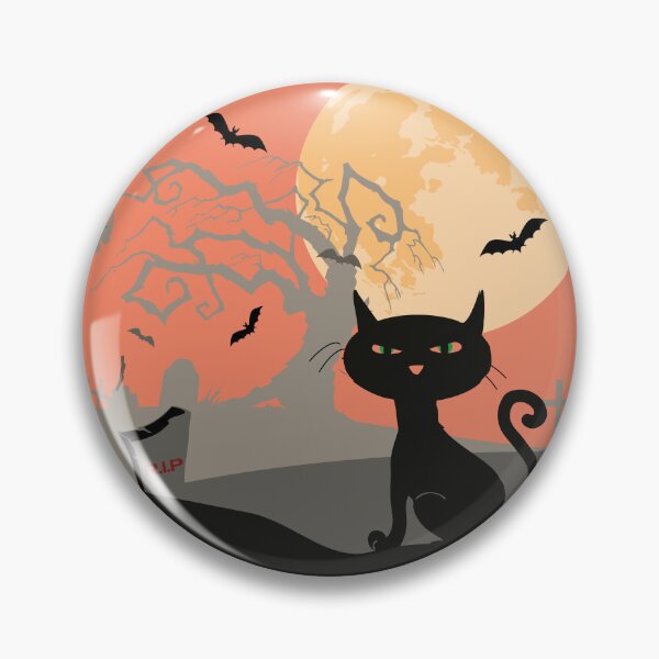 Item preview, City panorama in halloween style. Scary halloween isolated background. Orange and yellow background. designed and sold by paolboa.