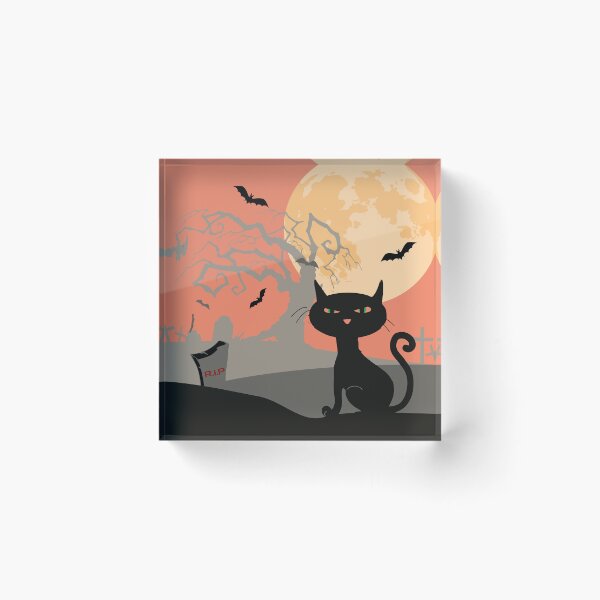 Item preview, City panorama in halloween style. Scary halloween isolated background. Orange and yellow background. designed and sold by paolboa.