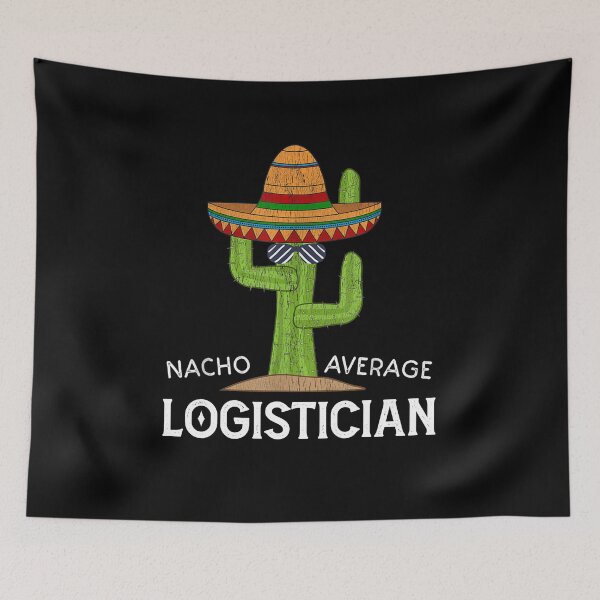 Item preview, Fun Funny Logistician Humor Gifts, Funny Cactus illustration distressed Design Meme Saying Logistician Dad Husband Christmas Fathers Day Gift designed and sold by xlnv.
