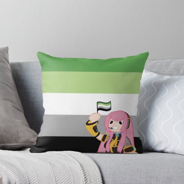 Item preview, Aromantic Flag Luka Megurine designed and sold by Vee-s-World-111.