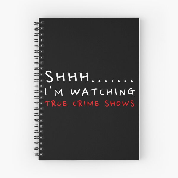 Item preview, Shhh I'm watching true crime shows designed and sold by Oreo2020 Creations.