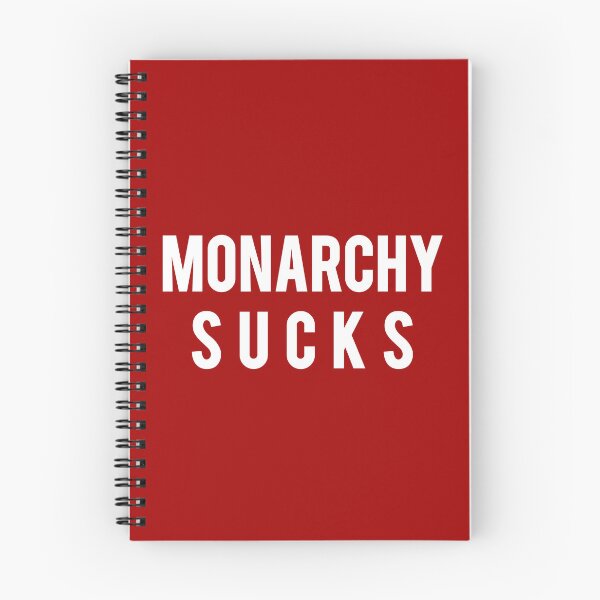 Item preview, Monarchy Sucks White Text  designed and sold by Design-Maniya.