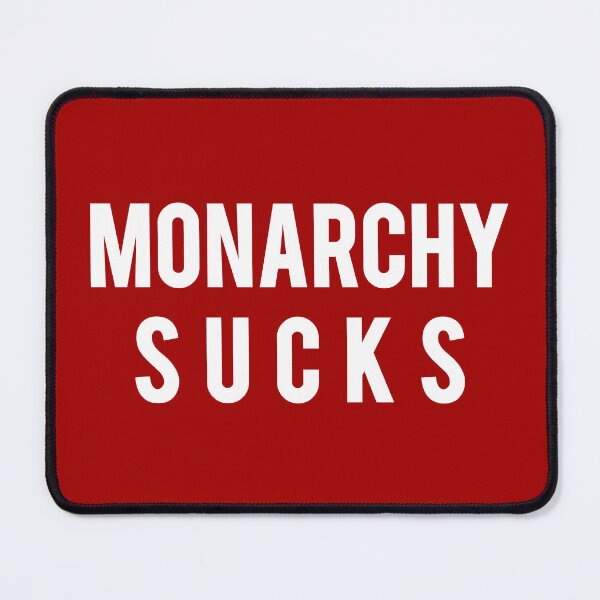 Item preview, Monarchy Sucks White Text  designed and sold by Design-Maniya.