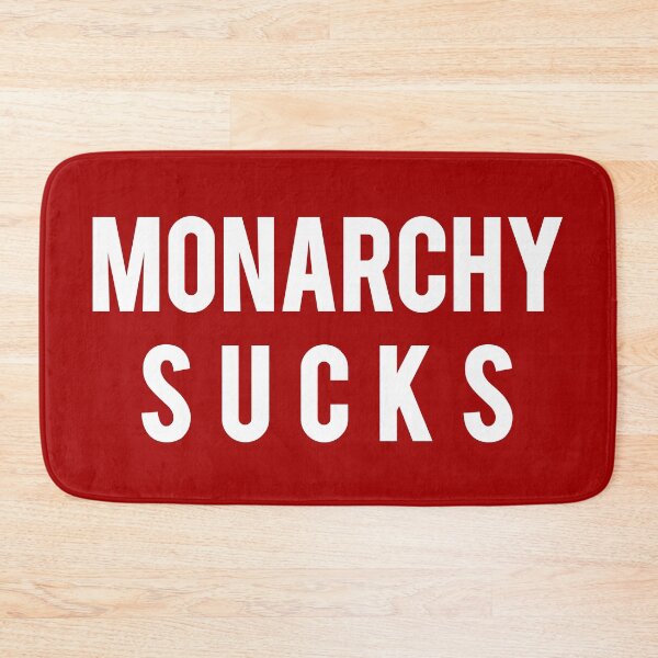 Item preview, Monarchy Sucks White Text  designed and sold by Design-Maniya.