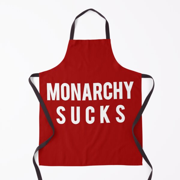Item preview, Monarchy Sucks White Text designed and sold by Design-Maniya.