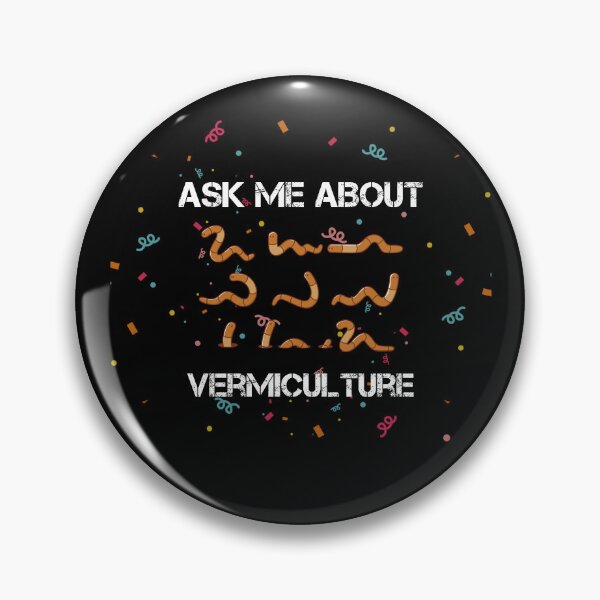 Item preview, Ask Me About Vermiculture Funny Worm-Farming Vermicompost  designed and sold by rachidhaz.