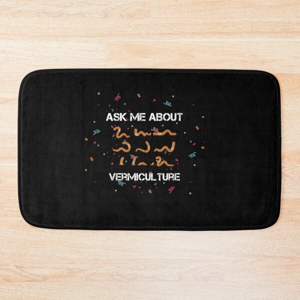 Item preview, Ask Me About Vermiculture Funny Worm-Farming Vermicompost  designed and sold by rachidhaz.