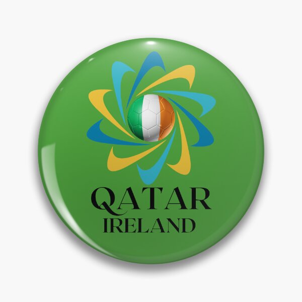 Item preview, Qatar Football soccer team Ireland  designed and sold by DesignsbyMona.