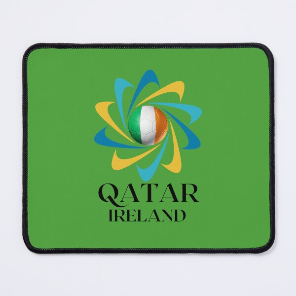 Item preview, Qatar Football soccer team Ireland designed and sold by DesignsbyMona.