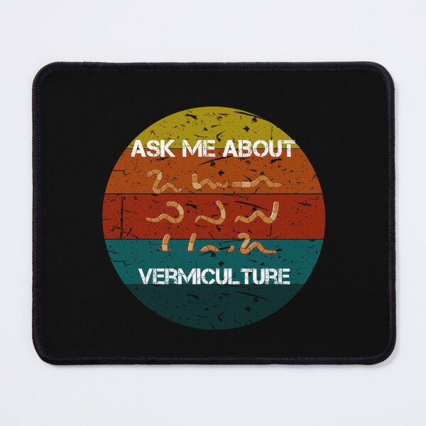 Item preview, Ask Me About Vermiculture Funny Worm-Farming Vermicompost Vintage Gifts designed and sold by rachidhaz.