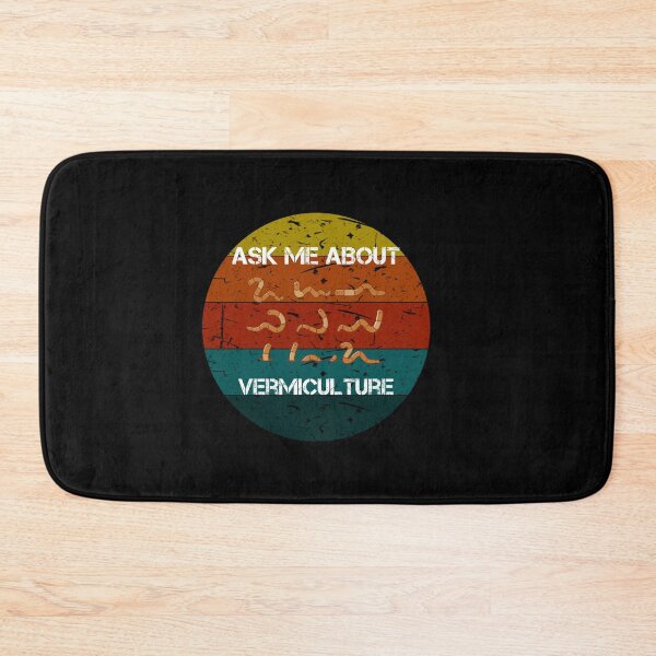 Item preview, Ask Me About Vermiculture Funny Worm-Farming Vermicompost Vintage Gifts designed and sold by rachidhaz.
