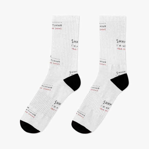 Item preview, Shhh I'm watching true crime shows designed and sold by Oreo2020 Creations.