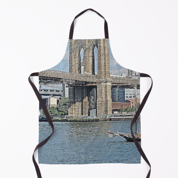 Item preview, New York - Sailing Boat under the Brooklyn Bridge in New York City designed and sold by r-silver.