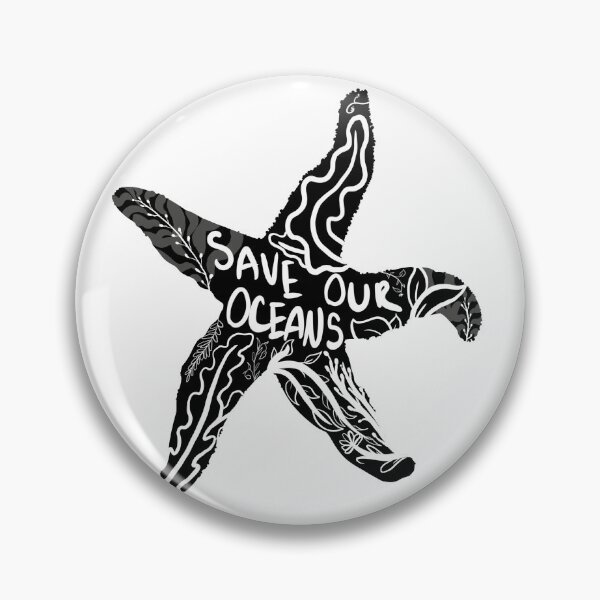 Item preview, Save Our Oceans - Common Sea Star designed and sold by WildRedArts.