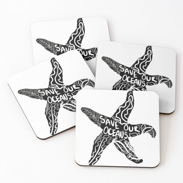 Item preview, Save Our Oceans - Common Sea Star designed and sold by WildRedArts.