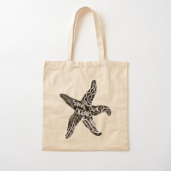 SEA STARS AND FRIENDS TOTE BAG