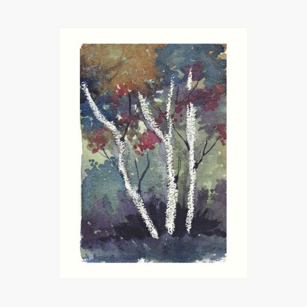 The Dark Forest Art Print