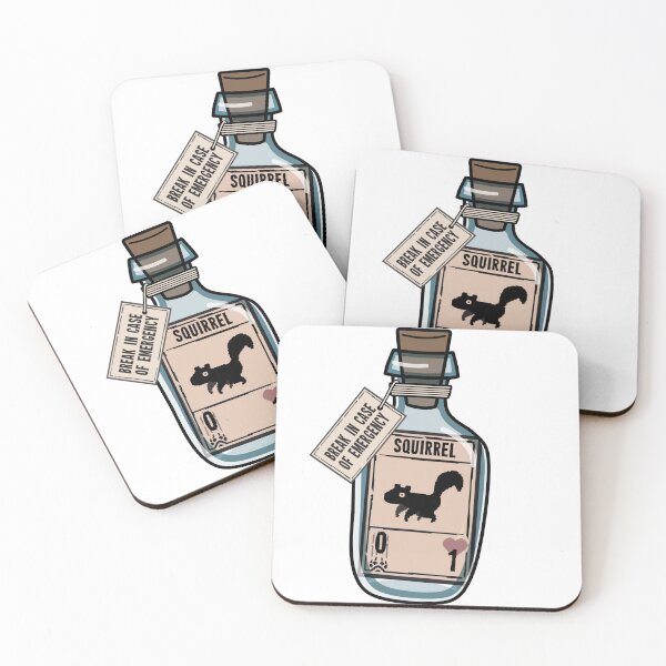 Item preview, Squirrel in a bottle designed and sold by vercatosso.