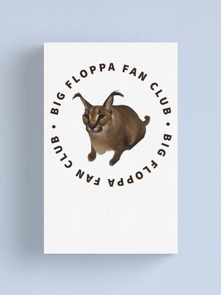 Big Floppa - Caracal meme cat / fat floppa / cursed floppa Greeting Card  for Sale by romanticists