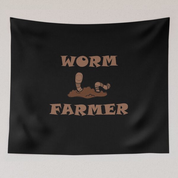 Item preview, Worm Farmer Vermiculture Gardening Funny Gifts designed and sold by rachidhaz.