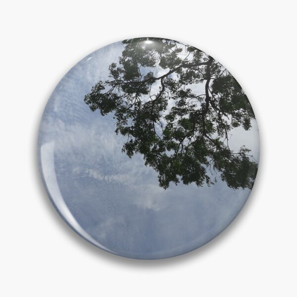 Item preview, A picturesque beautiful blue sky with clouds and branches of neem tree and its leaves designed and sold by Arteartz.