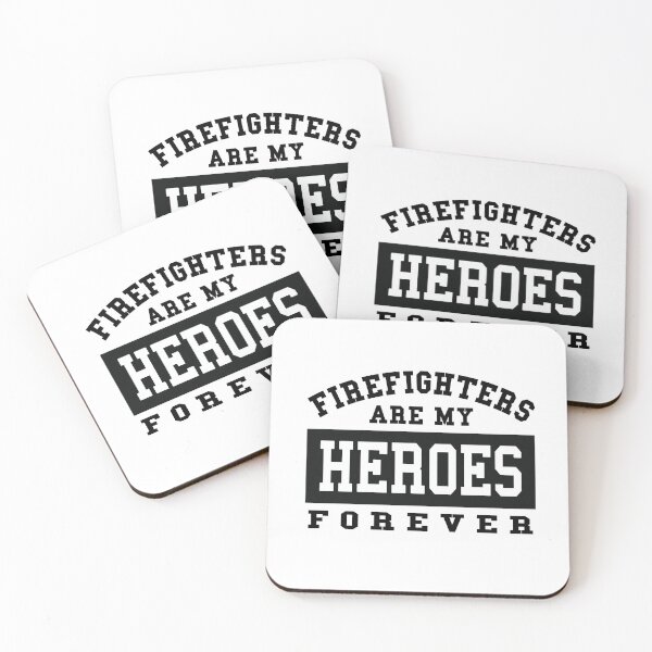 Item preview, Firefighters are my heroes forever designed and sold by FashionHeritage.