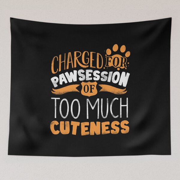 Item preview, Animal Control Officer Pawssession of Too Much Cuteness designed and sold by ShopTheStyle.