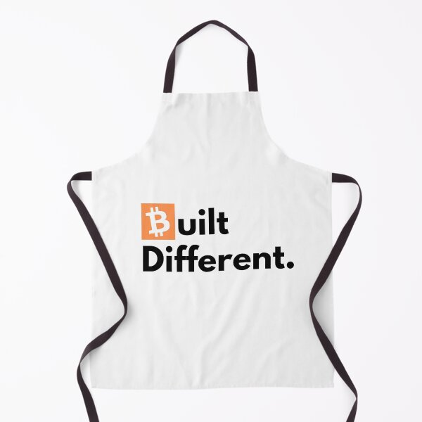 Item preview, Bitcoin Built Different Designer Logo designed and sold by aohayon.