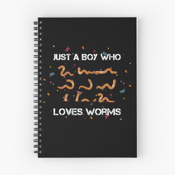 Item preview, Just A Boy Who Loves Worms Funny Worm Hunter Worm Farming designed and sold by rachidhaz.