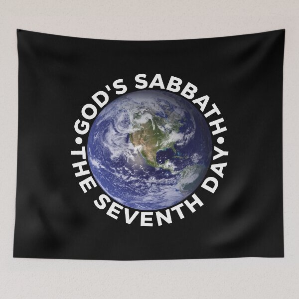 Item preview, God’s Sabbath The Seventh Day - Earth -  Adventist Christian designed and sold by DPattonPD.