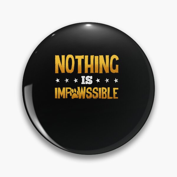 Item preview, Animal Control Officer Nothing Is Impawssible designed and sold by ShopTheStyle.