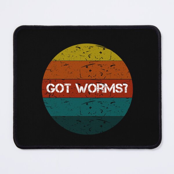 Item preview, Got Worms Funny Vintage Gifts designed and sold by rachidhaz.