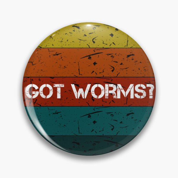 Item preview, Got Worms Funny Vintage Gifts designed and sold by rachidhaz.