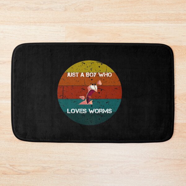 Item preview, Just A Boy Who Loves Worms Funny Worm Hunter Worm Farming designed and sold by rachidhaz.