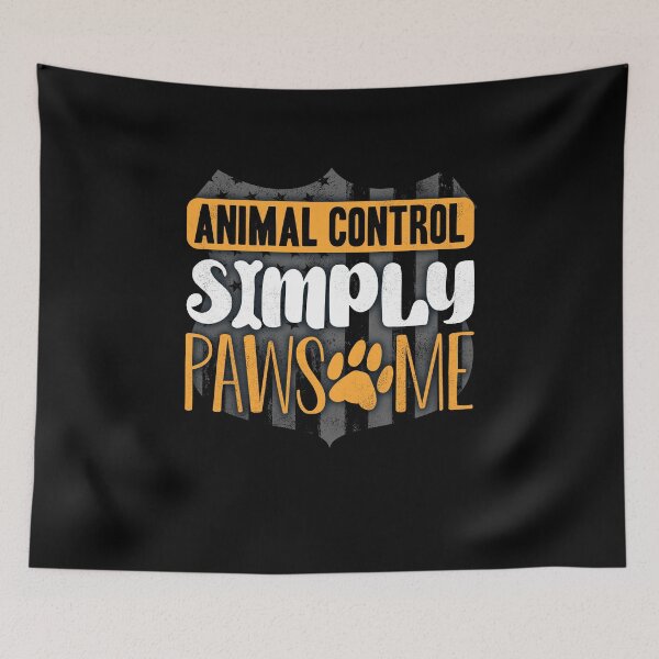 Item preview, Animal Control Officer Simply Pawsome designed and sold by ShopTheStyle.