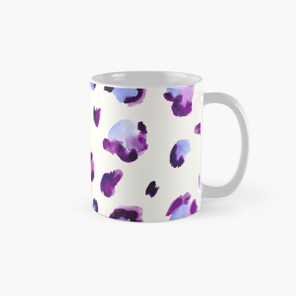 Item preview, Blue purple Leopard Animal skin print pattern designed and sold by Fus-art94.