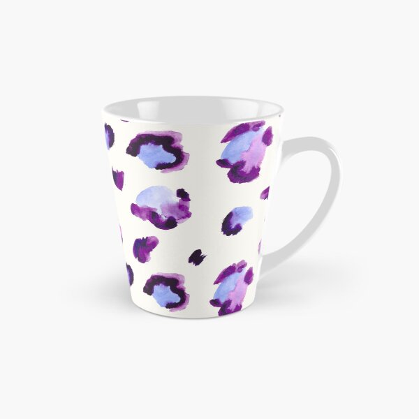 Item preview, Blue purple Leopard Animal skin print pattern designed and sold by Fus-art94.